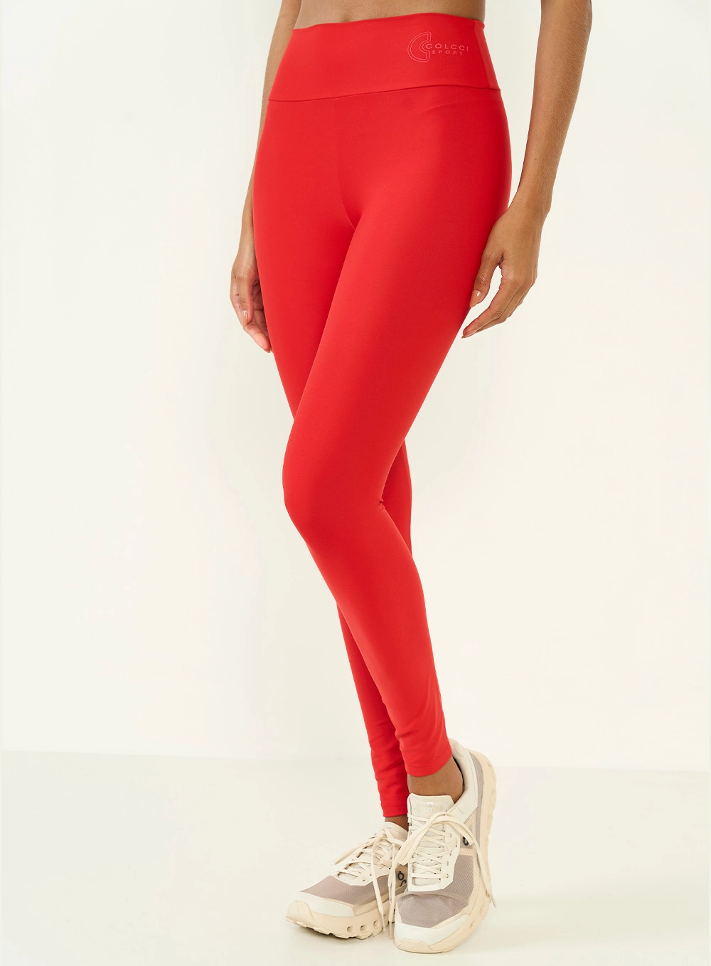 Calça Feminina Malha Sport Vermelho