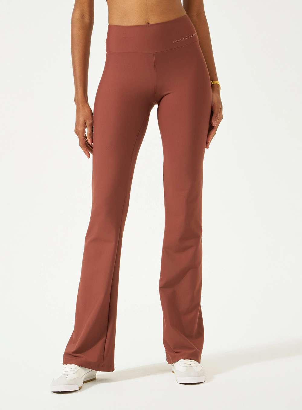 Calça Perfect Fit Bailarina Marrom Marissa