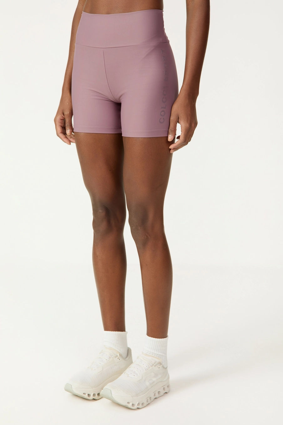 Bermuda Feminina Malha Sport Roxo