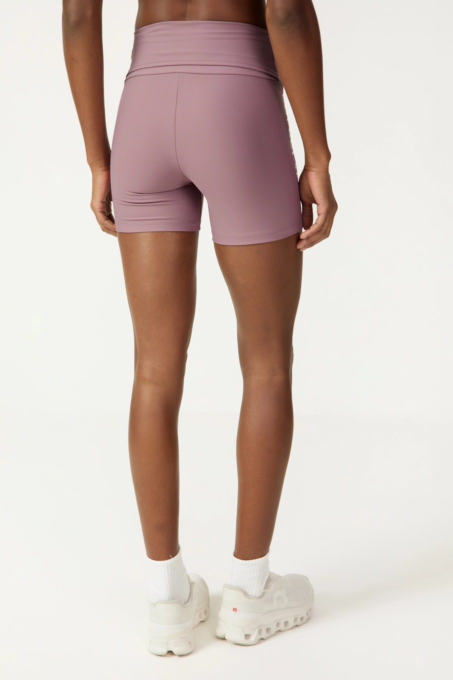 Bermuda Feminina Malha Sport Roxo