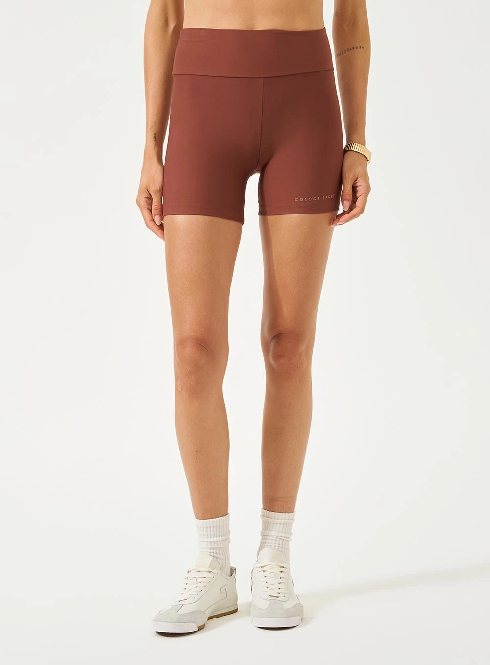Bermuda Feminina Velocity Fit Marrom Marissa