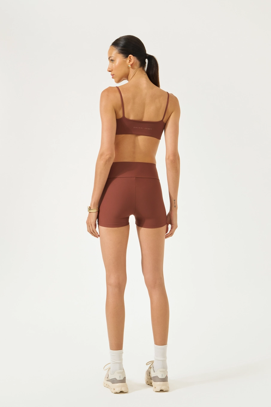Bermuda Feminina Fresh Fit Marrom Marissa