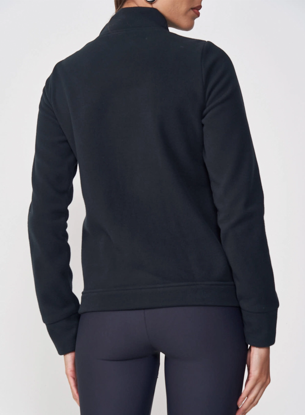 Jaqueta Feminina Malha Sport Preto