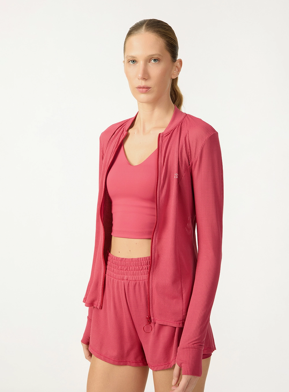 Jaqueta Feminina Slim Vermelho