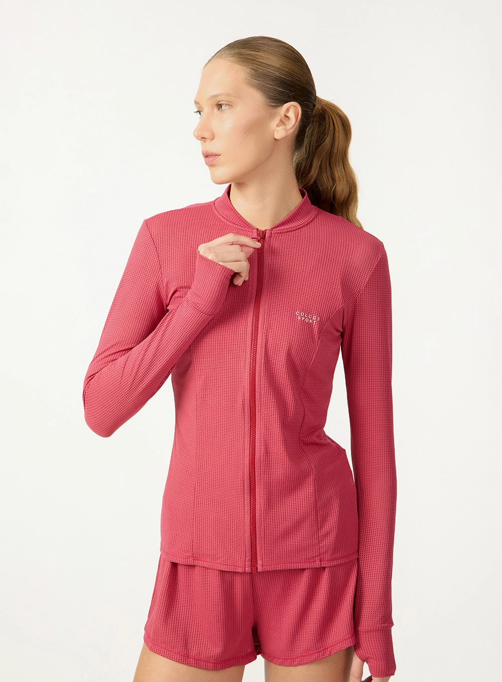 Jaqueta Feminina Slim Vermelho