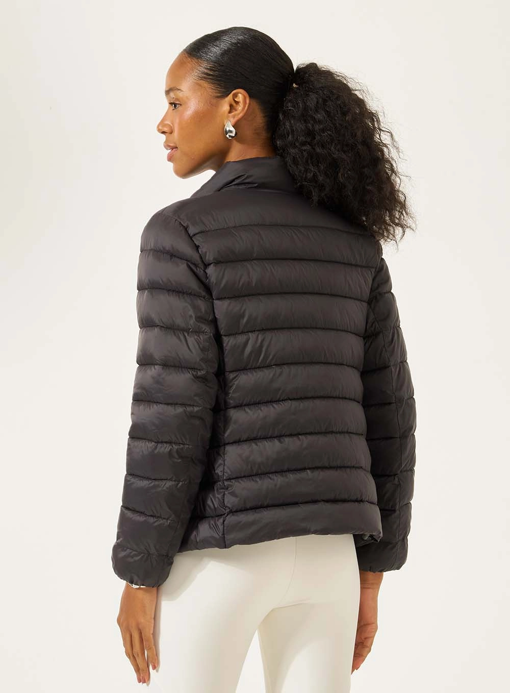 Jaqueta Tecido Plano 1 Feminino Colcci Sport Preto