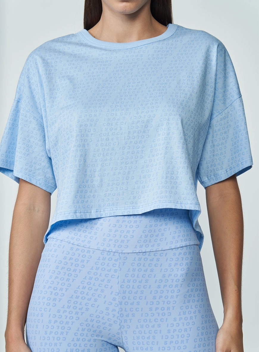Camiseta Feminina Estampada Loose Basic