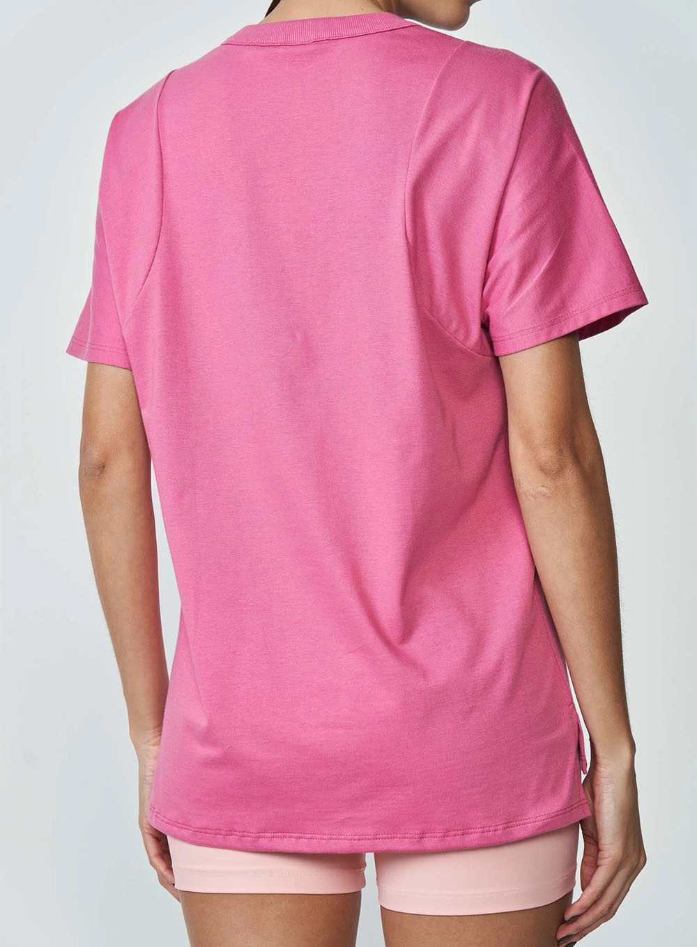 Camiseta Feminina Comfort Basic Rosa