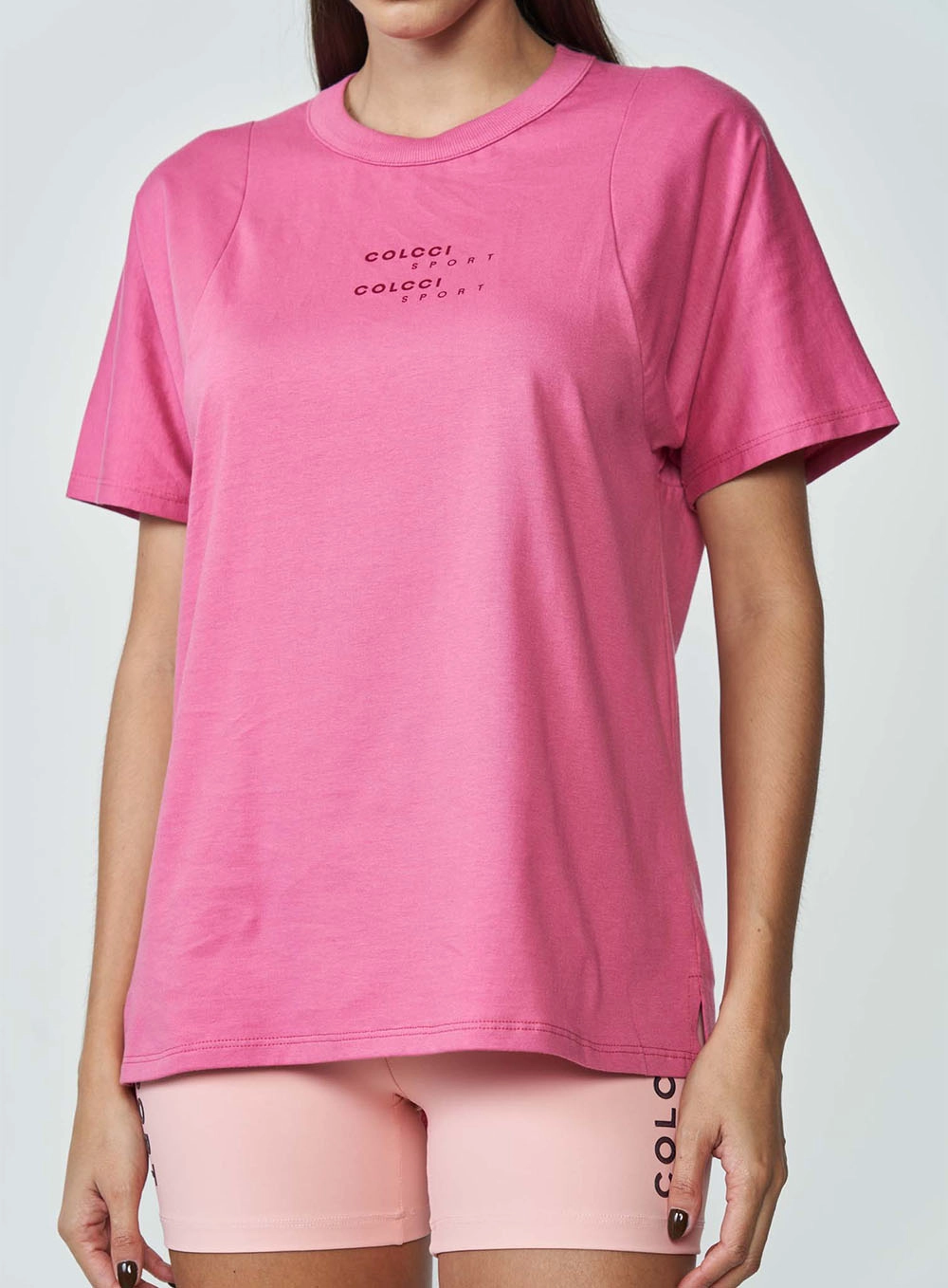 Camiseta Feminina Comfort Basic Rosa