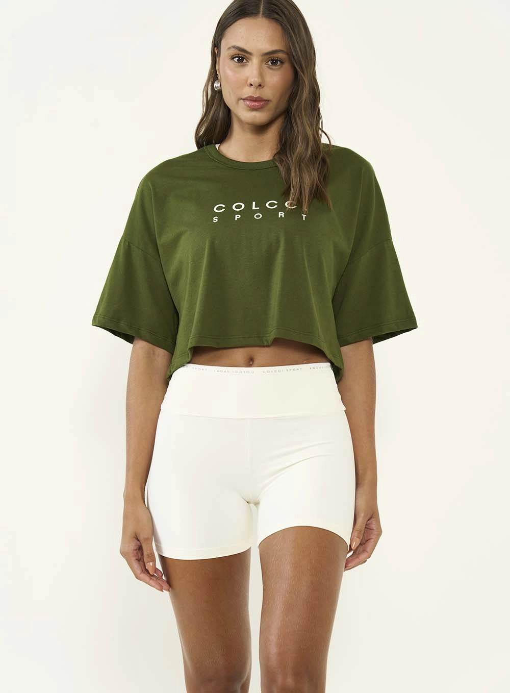Camiseta Feminina Loose Verde
