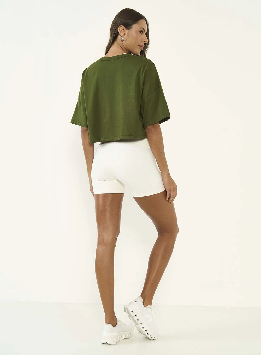 Camiseta Feminina Loose Verde