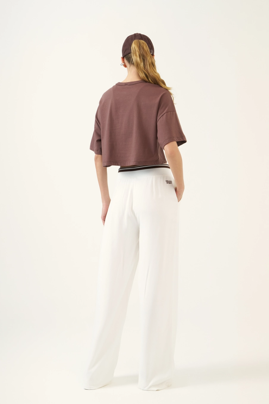Camiseta Feminina Loose Marrom