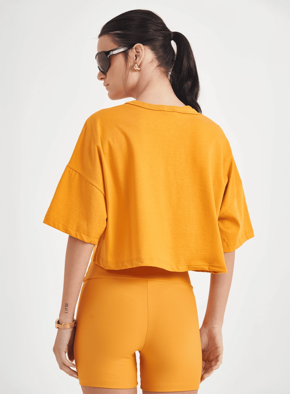 Camiseta Feminina Loose Laranja