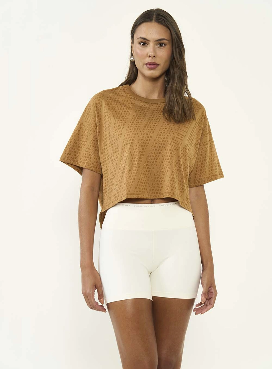 Camiseta Feminina Loose Estampada