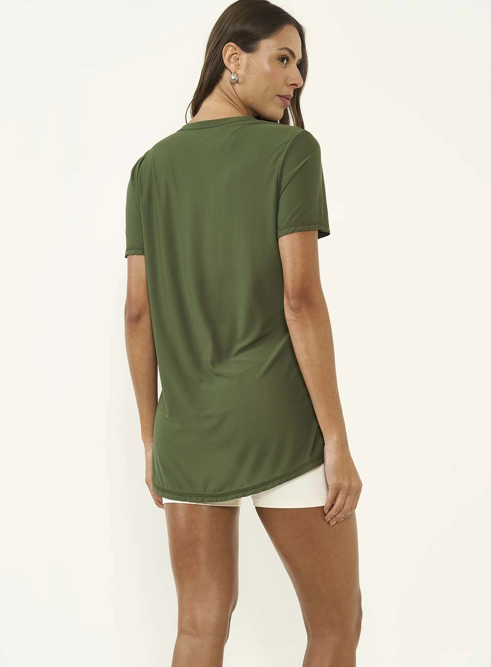Camiseta Feminina New Comfort Fit Verde