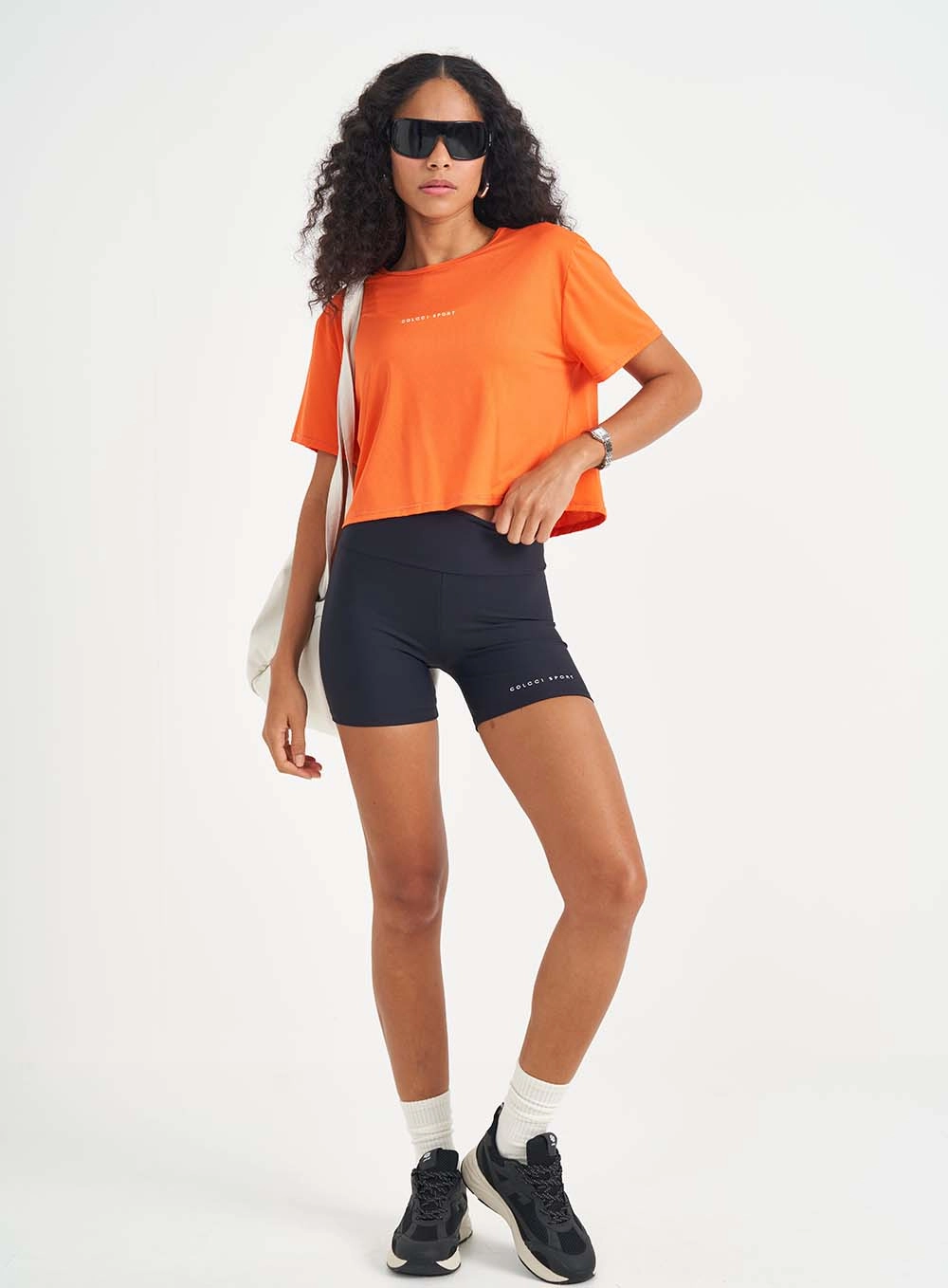 Camiseta Feminina Loose Fit Laranja