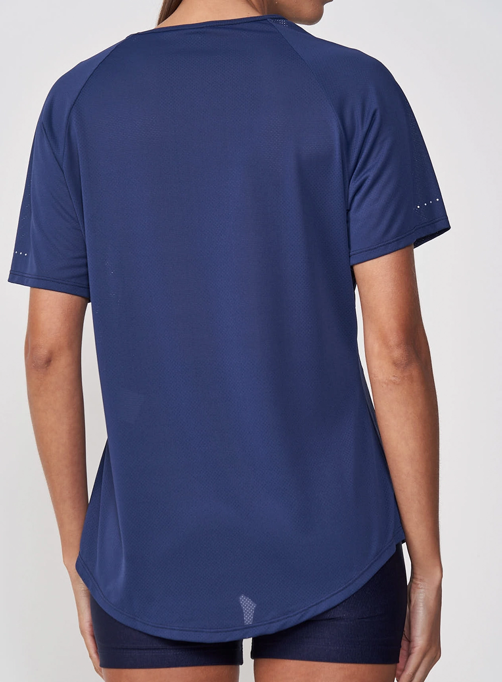 Blusa Feminina New Comfort Fit Azul Darkness