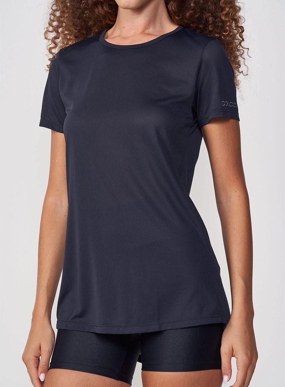 Blusa Feminina Antracite Performance Preto