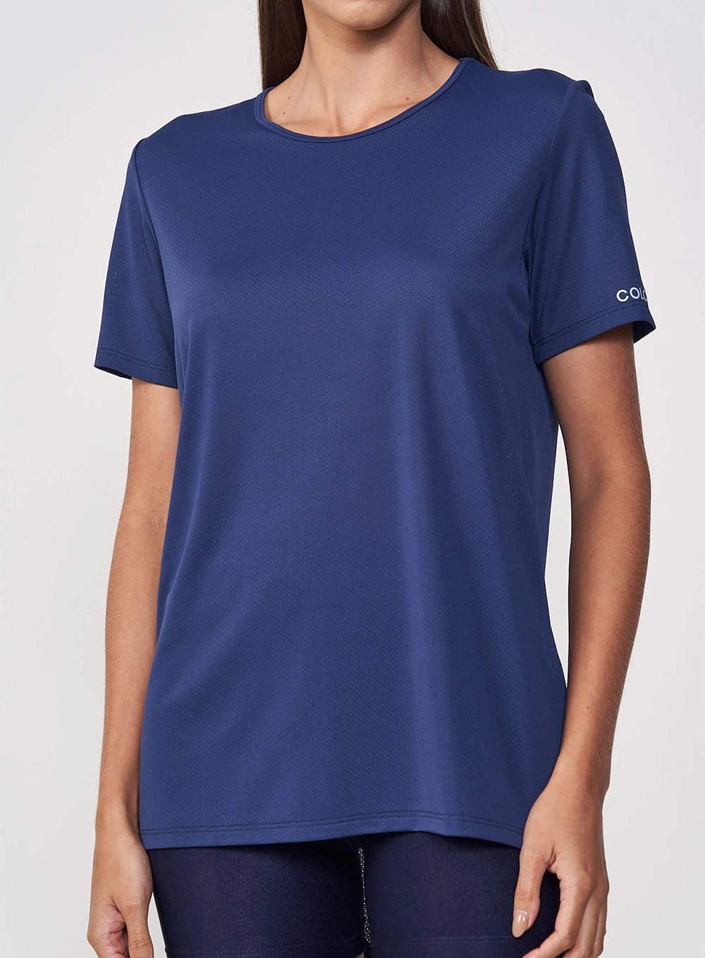 Blusa Feminina Antracite Performance Azul Darkness