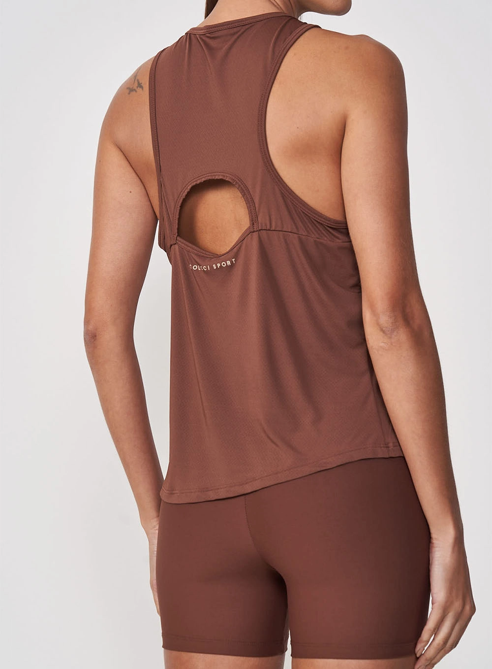 Regata Feminina New Comfort Fit Marrom