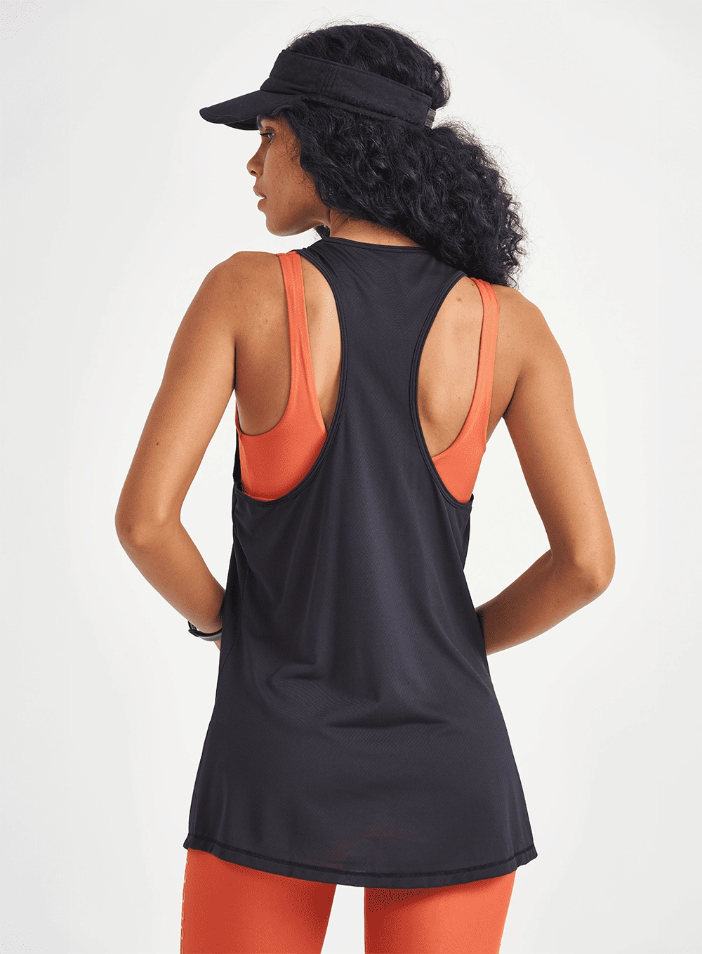 Regata Malha Sport  Feminino Colcci Sport Preto