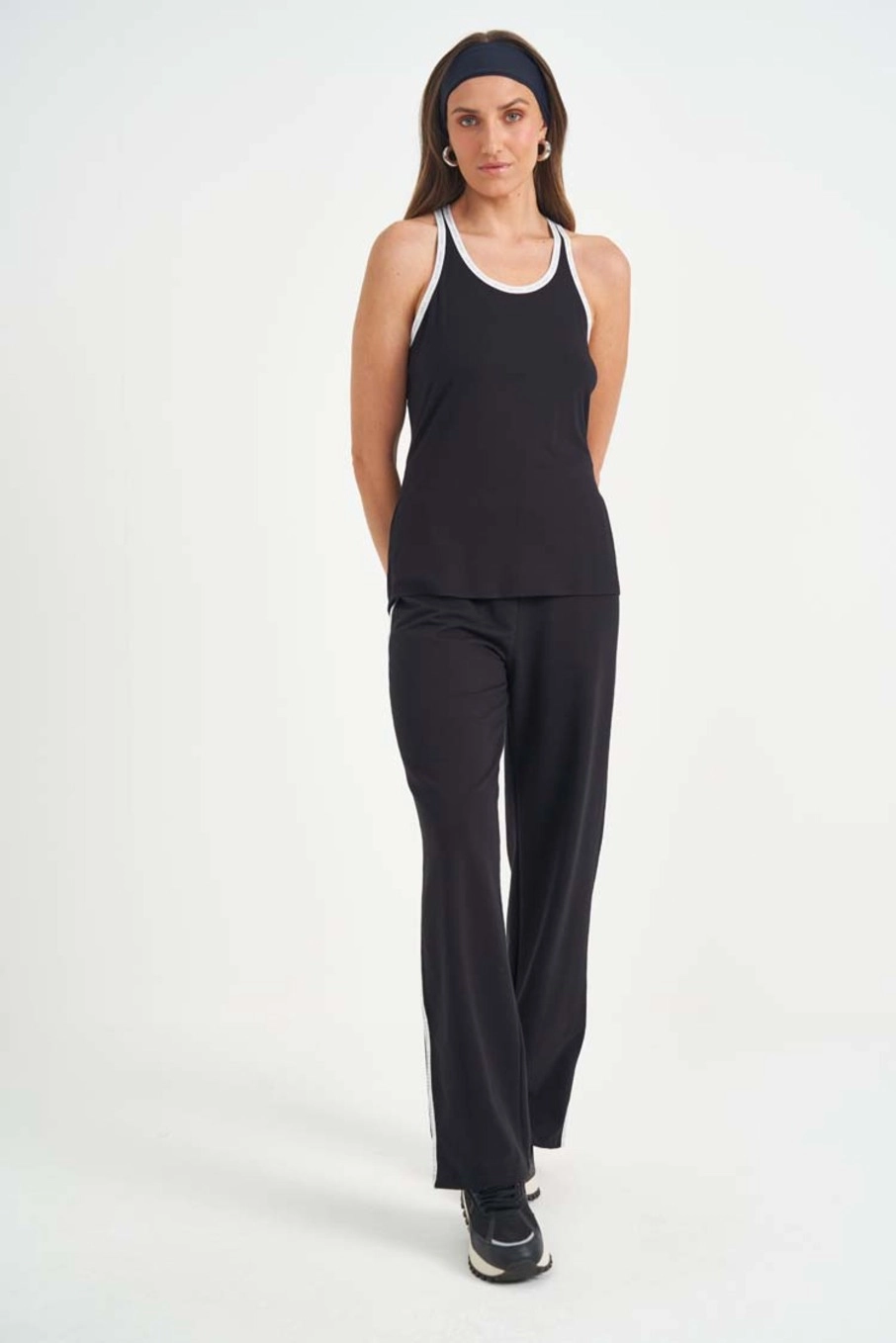 Regata Feminina Slim Preto