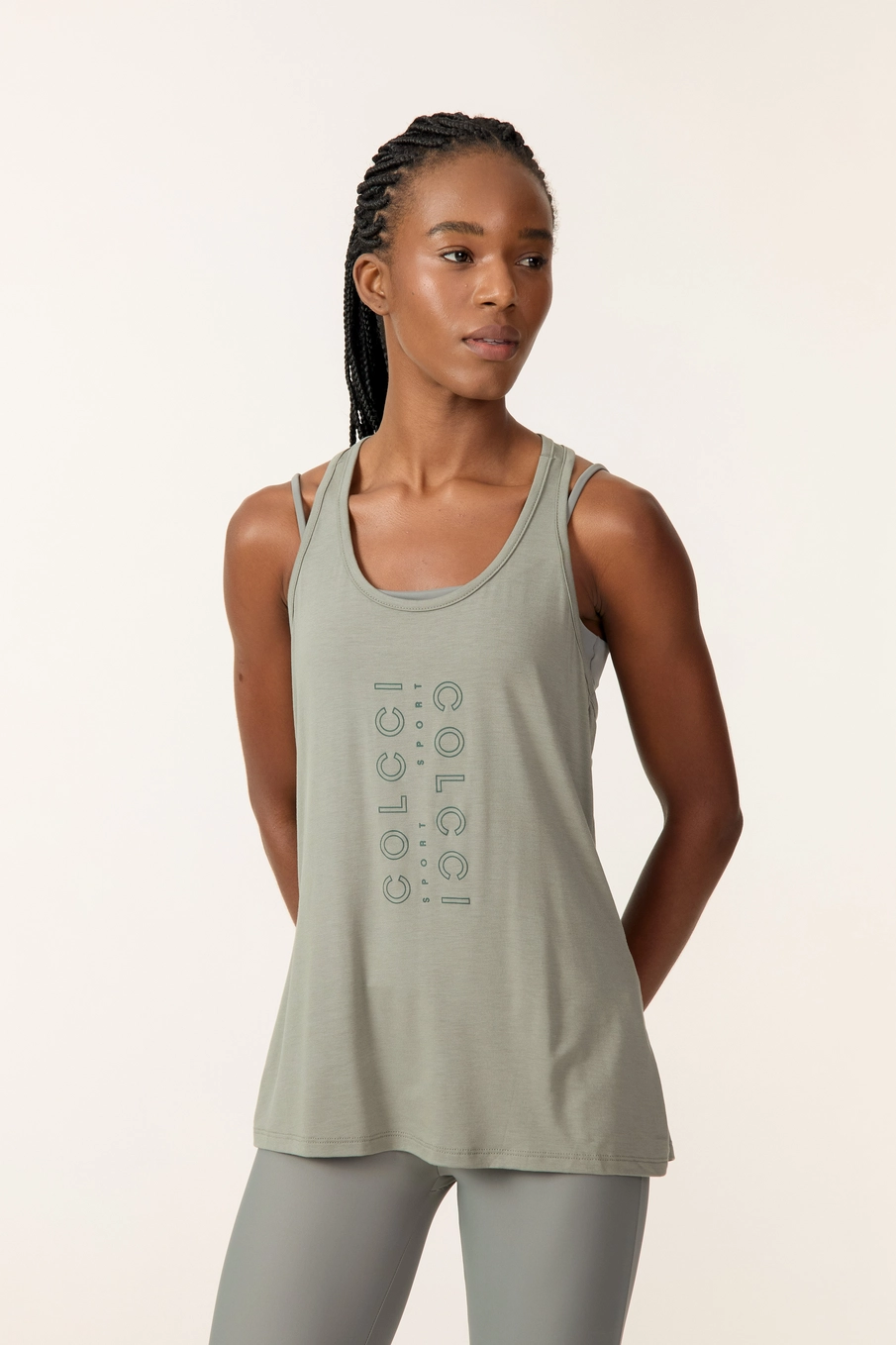 Regata Feminina Slim Fit Verde