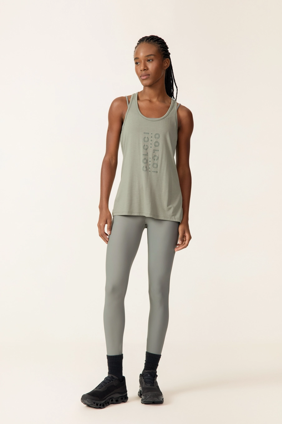 Regata Feminina Slim Fit Verde