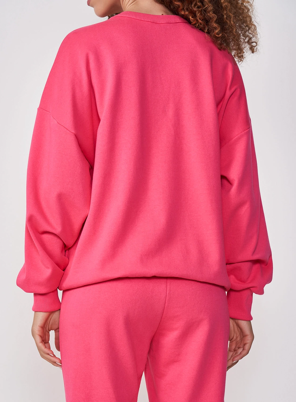 Blusão Moletom Feminino Rosa