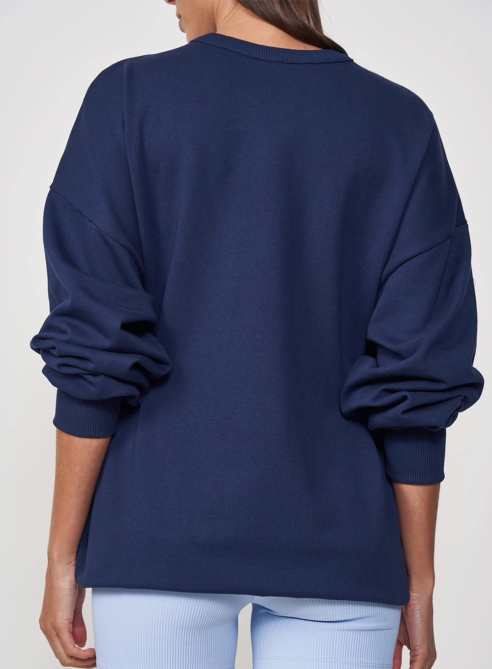Blusão Moletom Feminino Comfort Absolut Azul Darkness