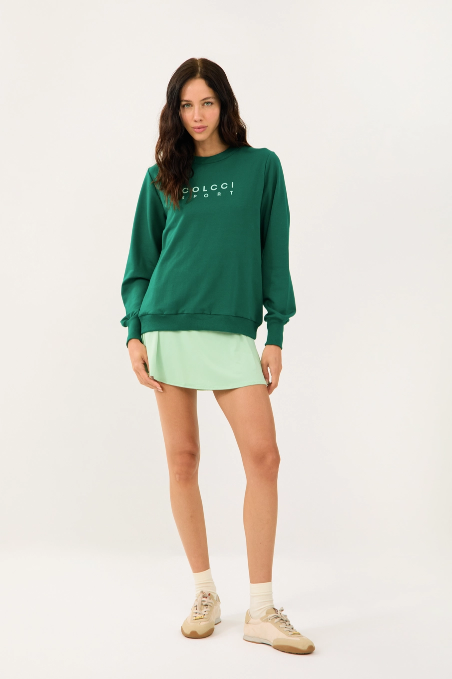 Blusão Moletom Feminino Comfort Fit Verde