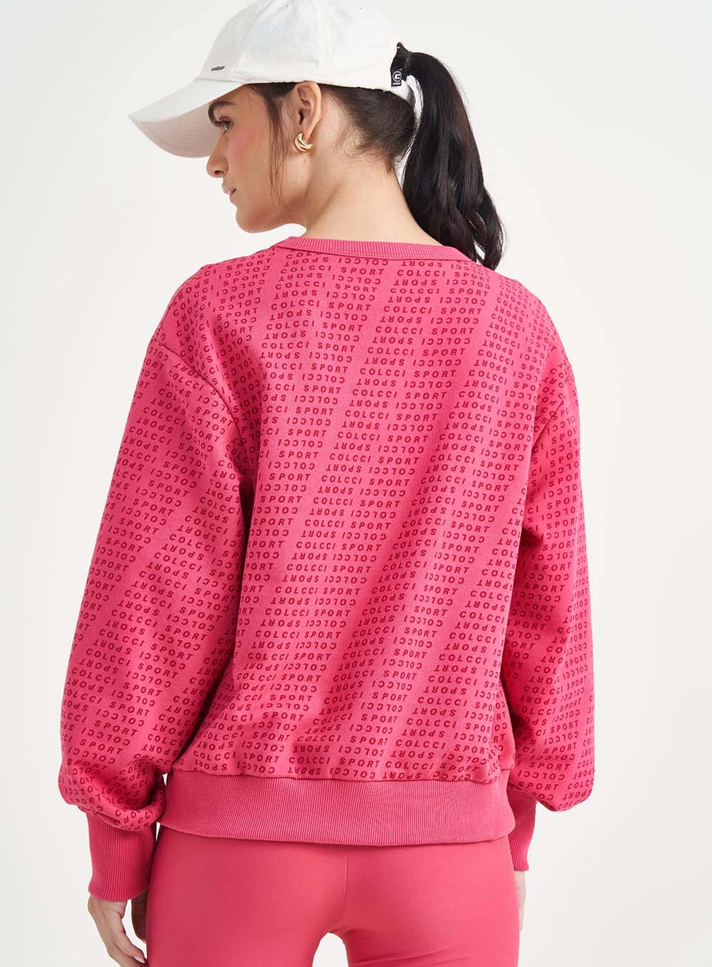 Blusao Malha 1 Feminino Colcci Sport Rosa