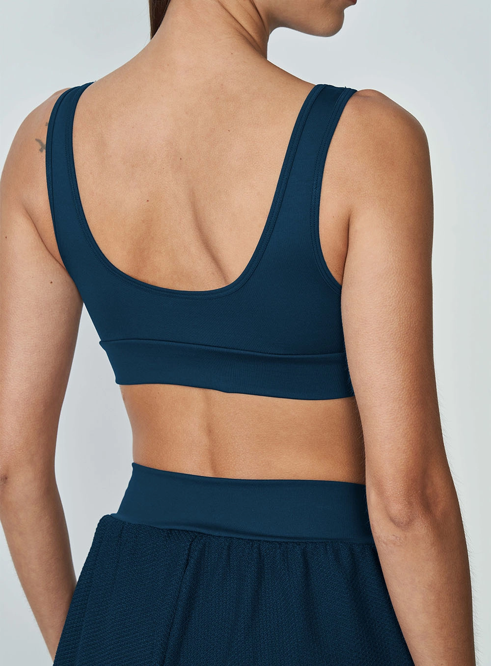 Top Slim Medium Fit Azul Marinho
