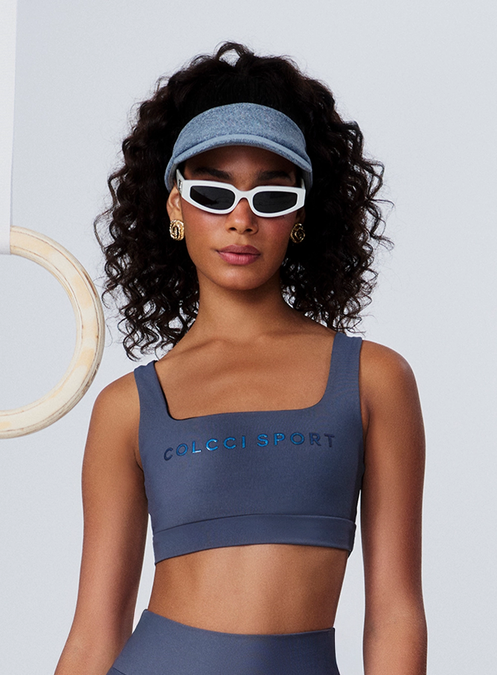 Top Slim Force Fit Cinza