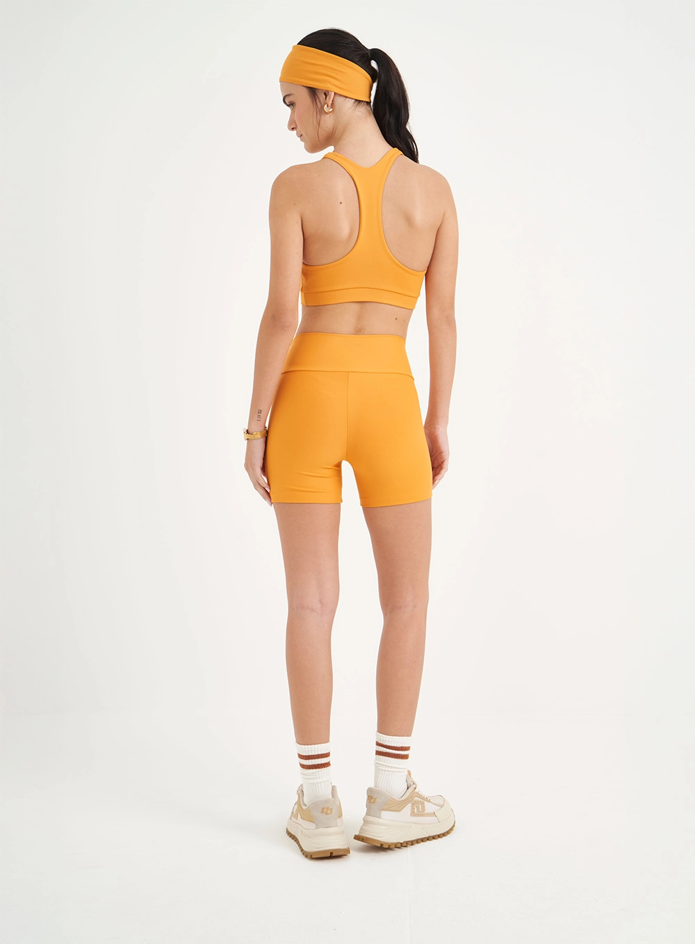 Top Malha Sport  Feminino Colcci Sport Laranja