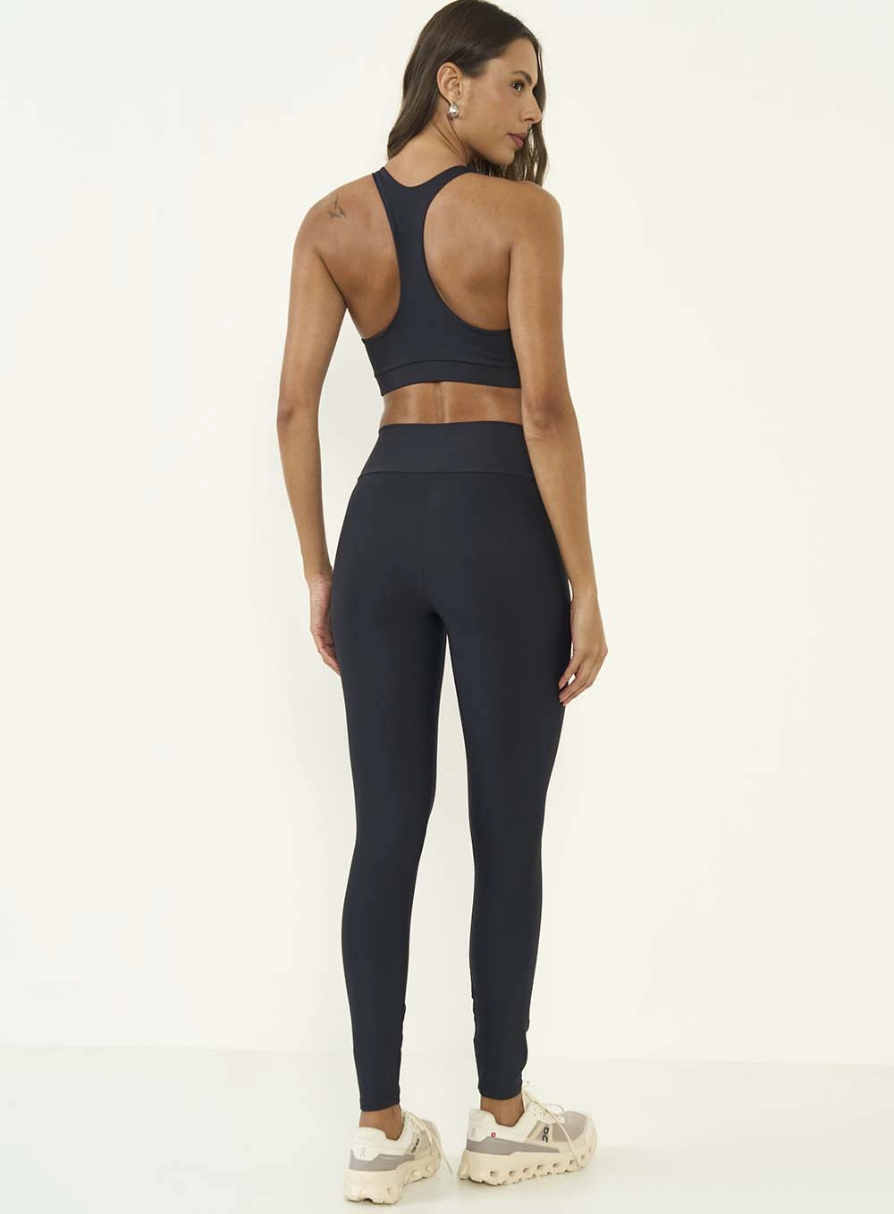 Top Malha Sport  Feminino Colcci Sport Preto