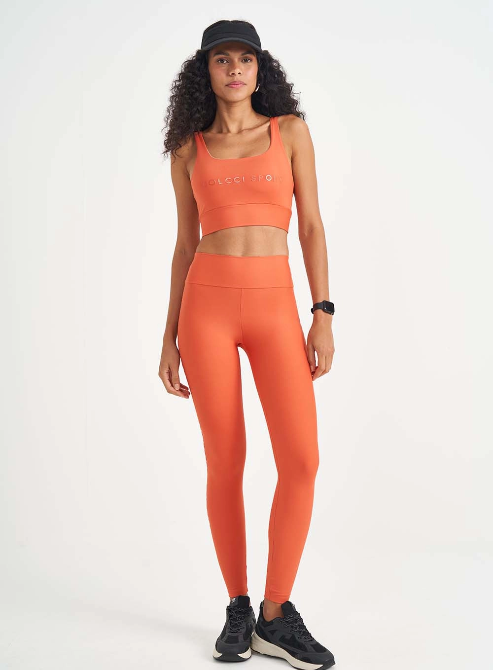 Top Malha Sport  Feminino Colcci Sport Laranja