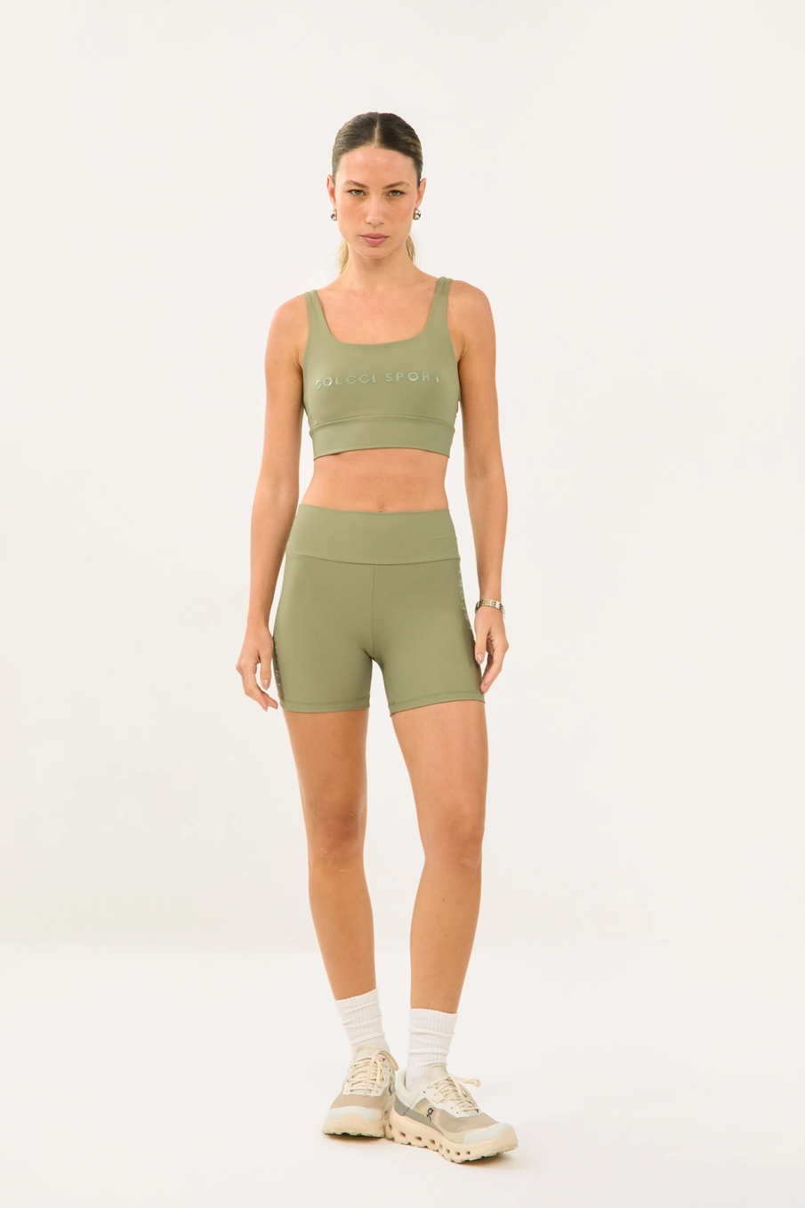 Top Malha Sport  Feminino Colcci Sport Verde