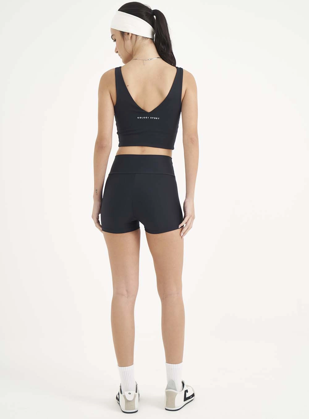 Top Malha Sport 1 Feminino Colcci Sport Preto