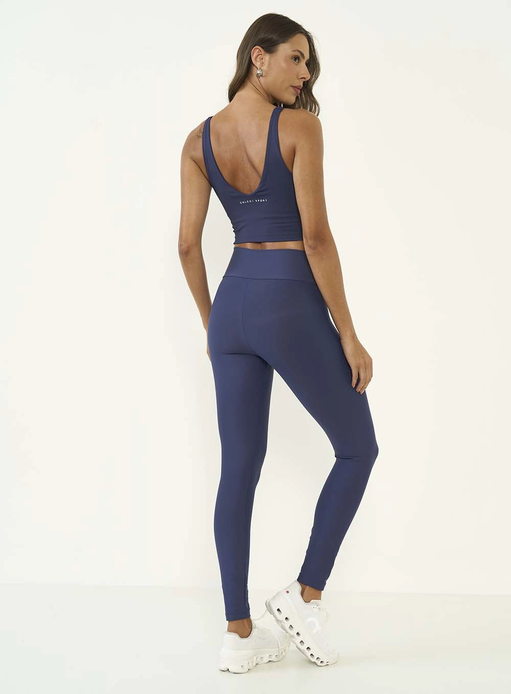 Top Malha Sport 1 Feminino Colcci Sport Azul