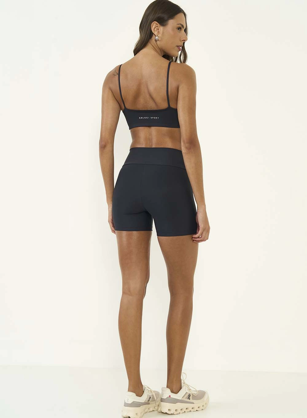 Top Slim Alças Finas Preto