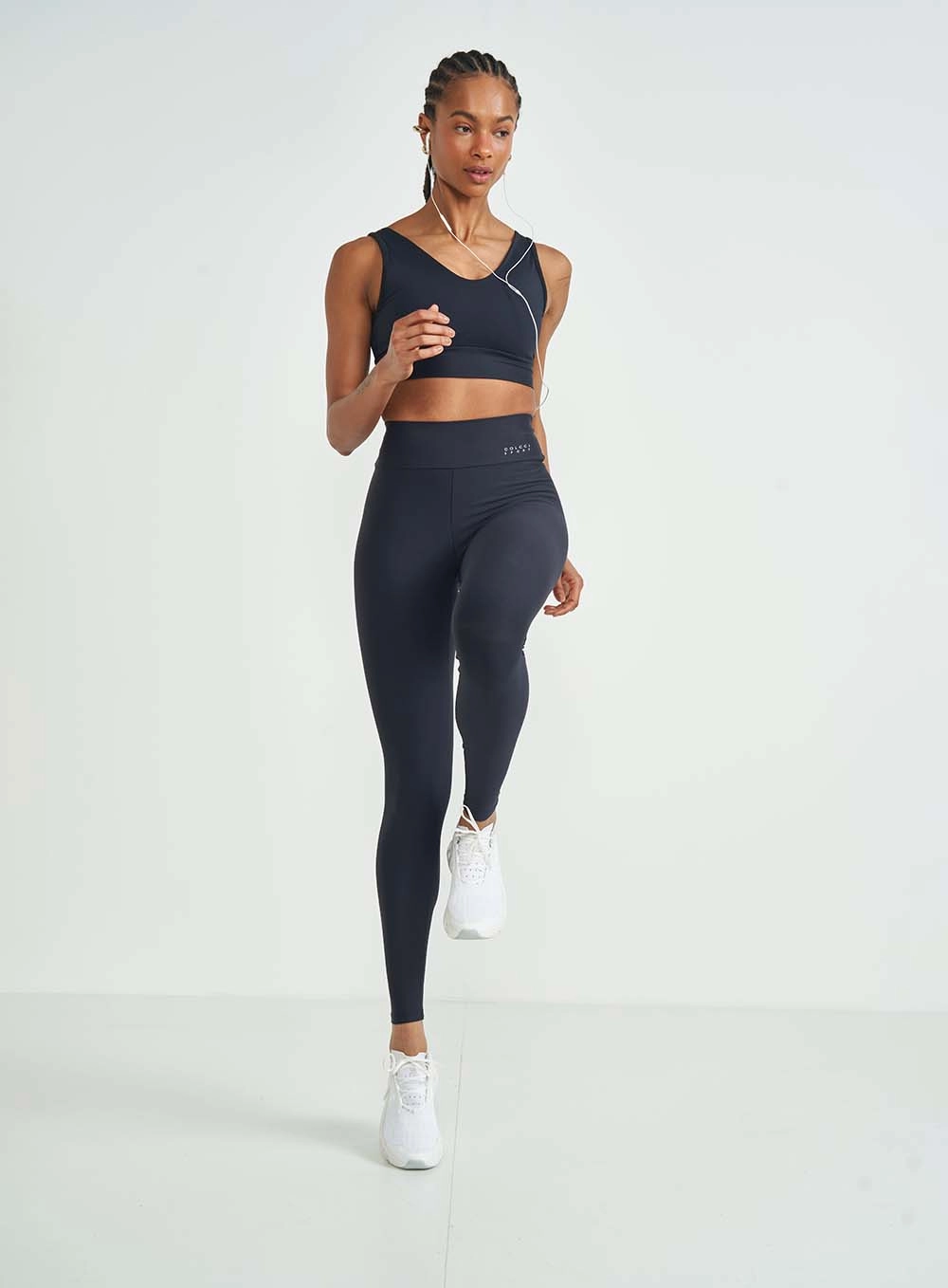 Top Malha Sport  Feminino Colcci Sport Preto