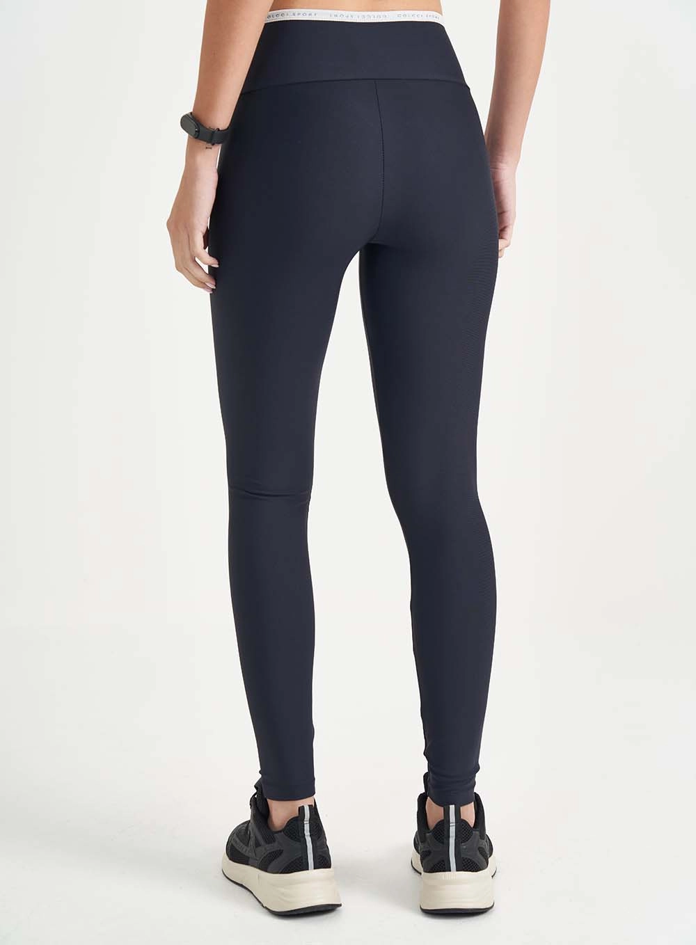 Conjunto Top Speed E Calça Legging Fit Contrast Preto