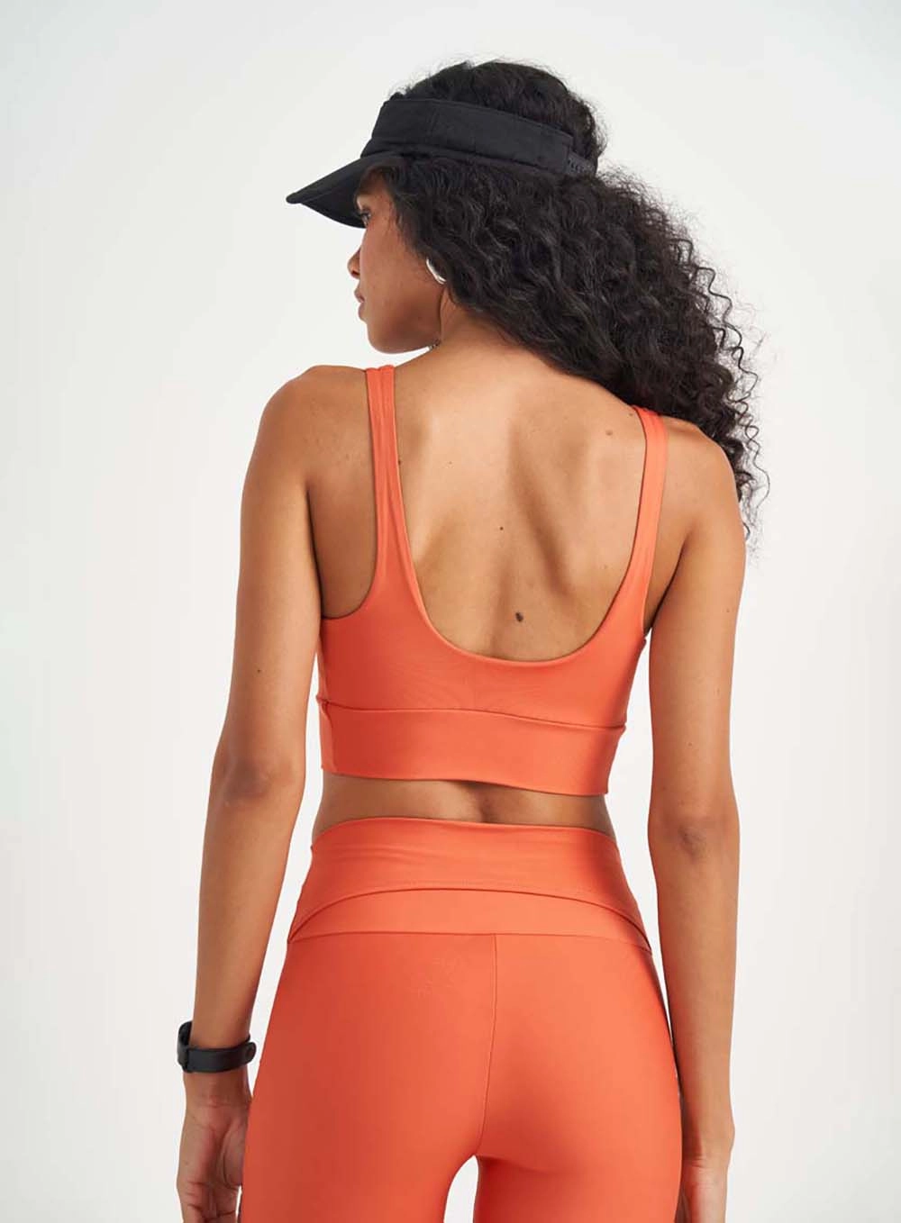 Conjunto Malha Sport  Feminino Colcci Sport Laranja