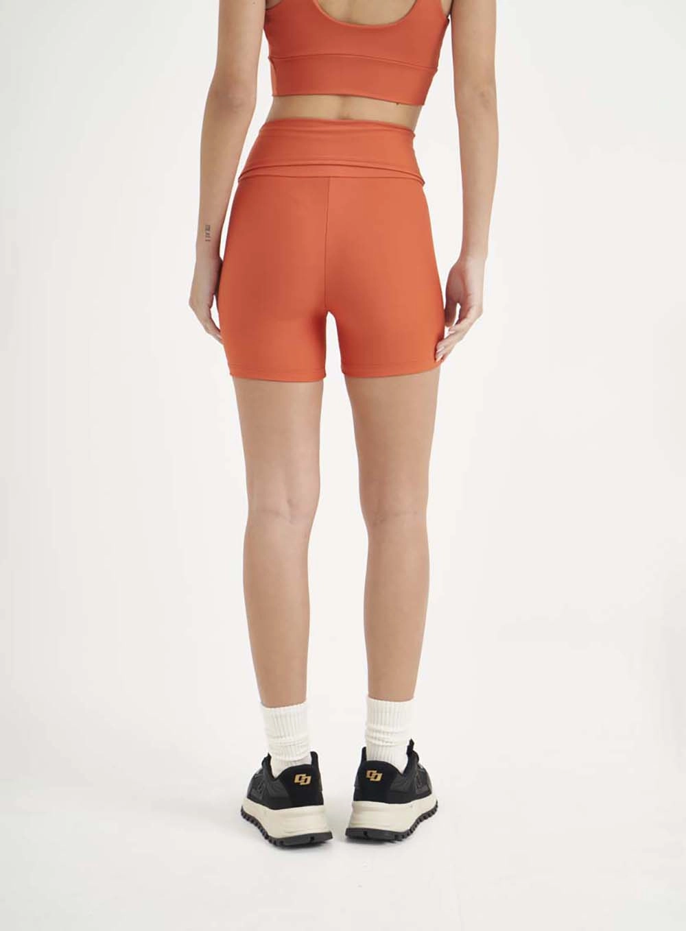 Conjunto Malha Sport  Feminino Colcci Sport Laranja
