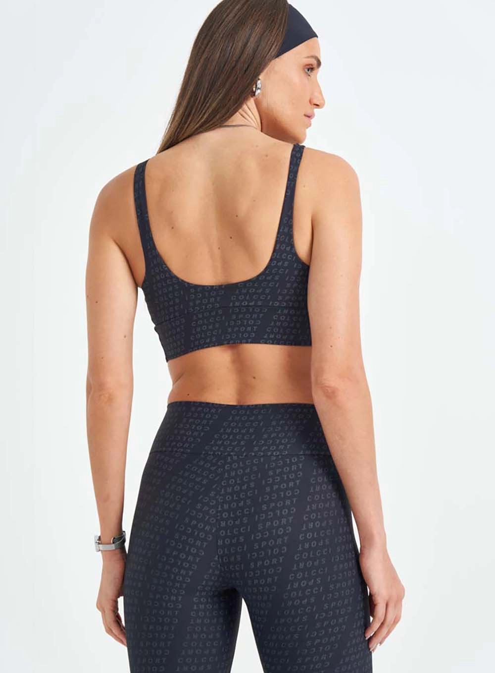 Conjunto Malha Sport  Feminino Colcci Sport Preto