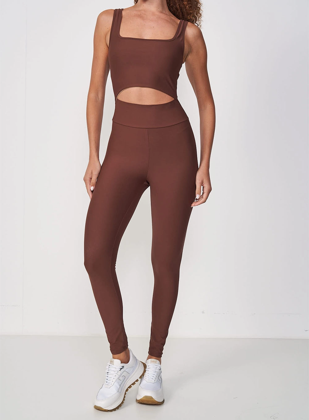 Macacão Performance Slim Marrom