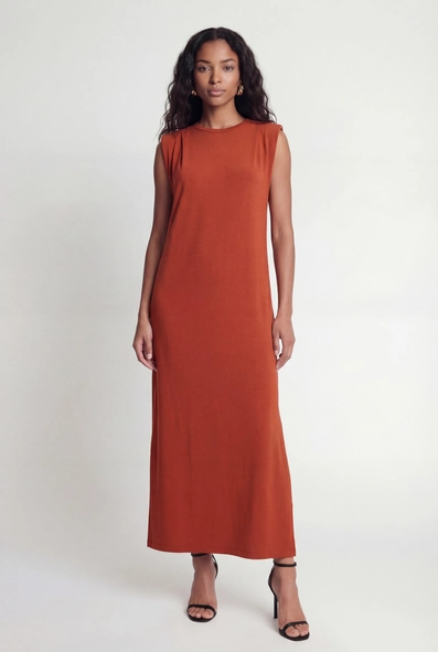 Vestido Maxi Midi Comfort