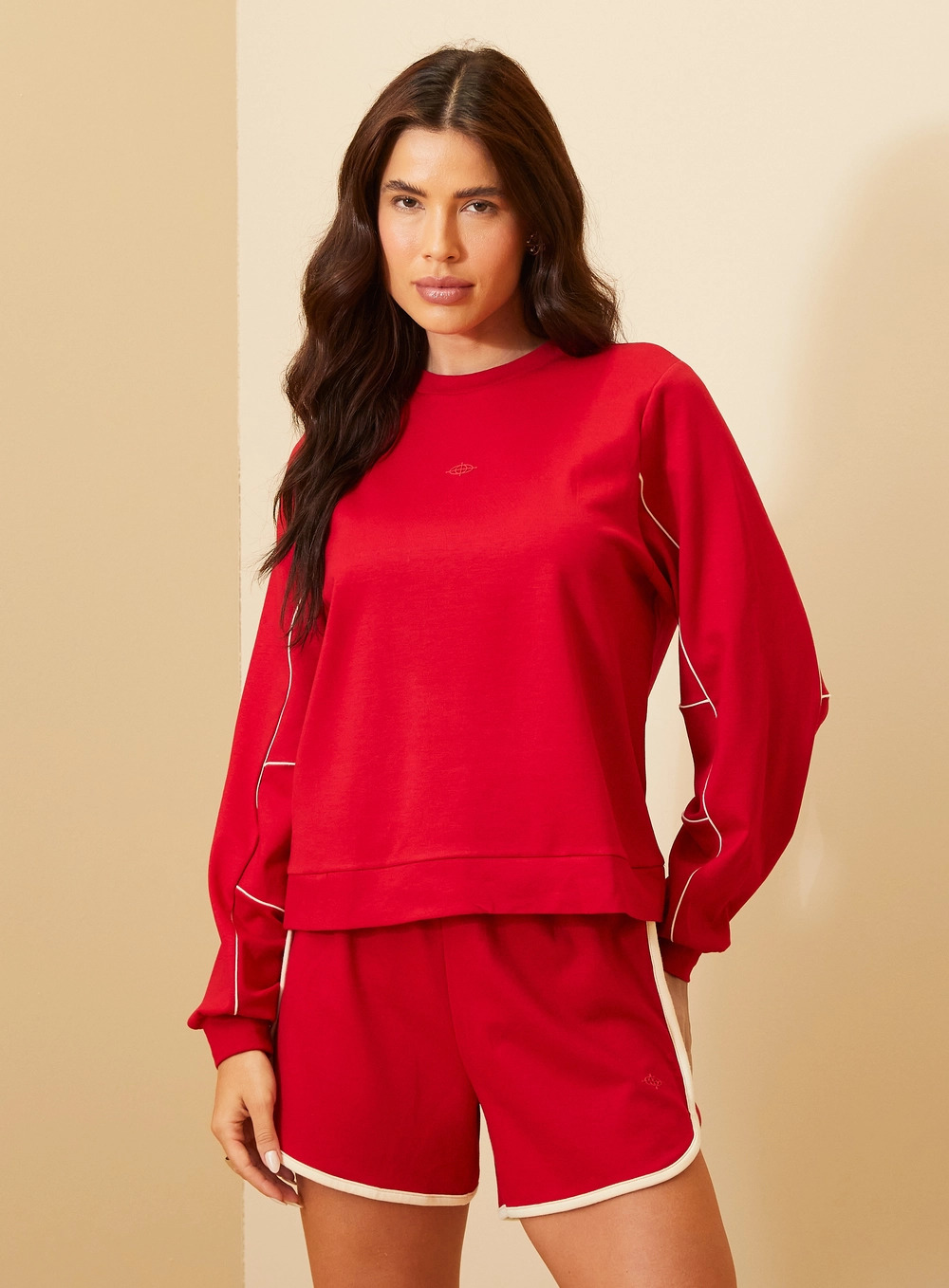 Blusão Comfort Feminino Vermelho 1