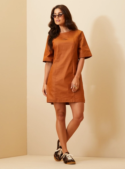 Vestido Sarja  Feminino Triton